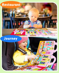 Benresive reusable PVC stickers on window demo promote screen-free fun.