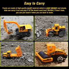 BenRich 1:64 road roller die cast toy boosts real world play scenarios