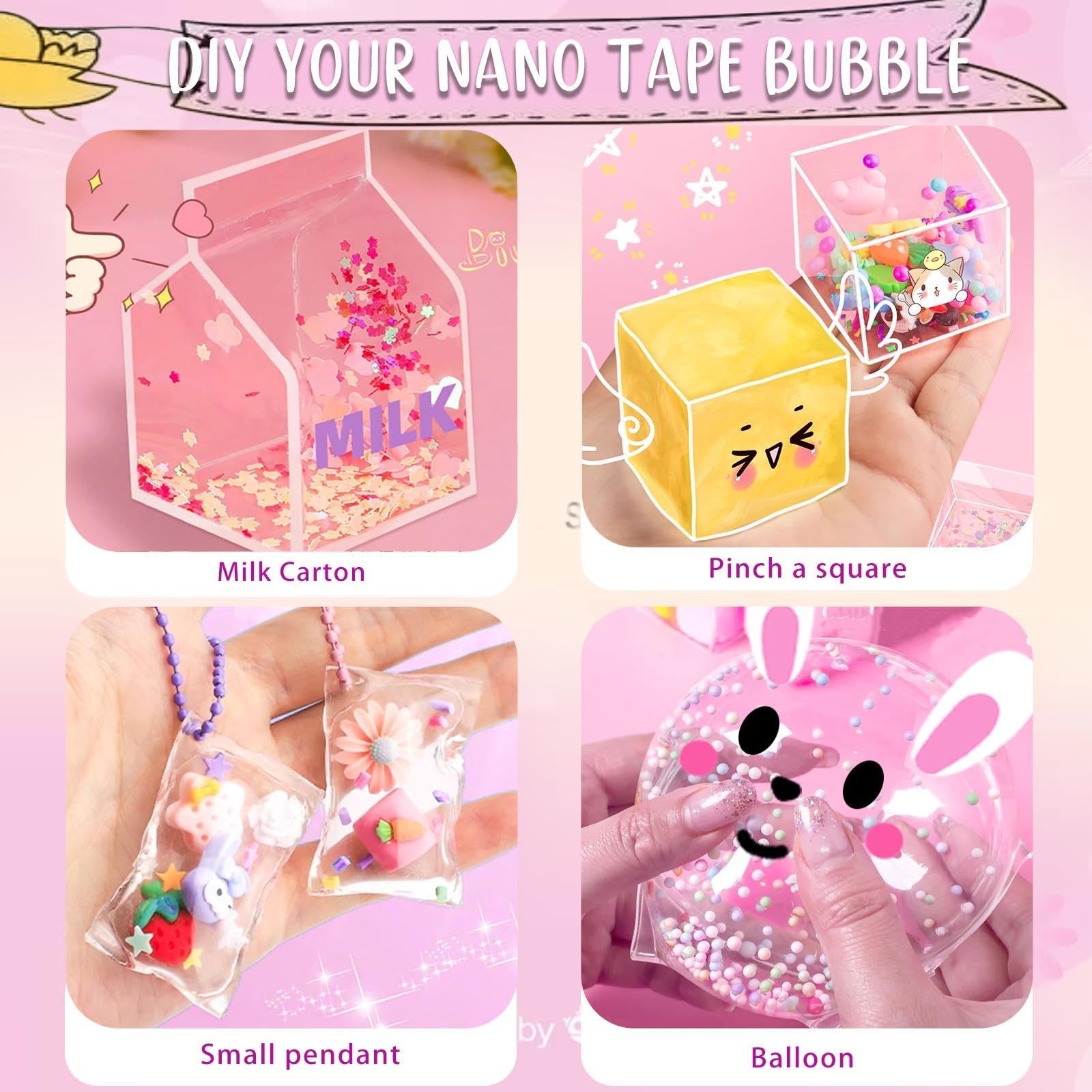 BENWIL nano tape bubbles kit bubble-play: tactile fun and exploration.