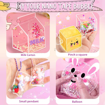 BENWIL nano tape bubbles kit bubble-play: tactile fun and exploration.