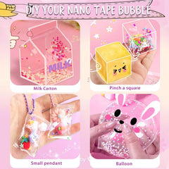 BENWIL nano tape bubbles kit bubble-play: tactile fun and exploration.