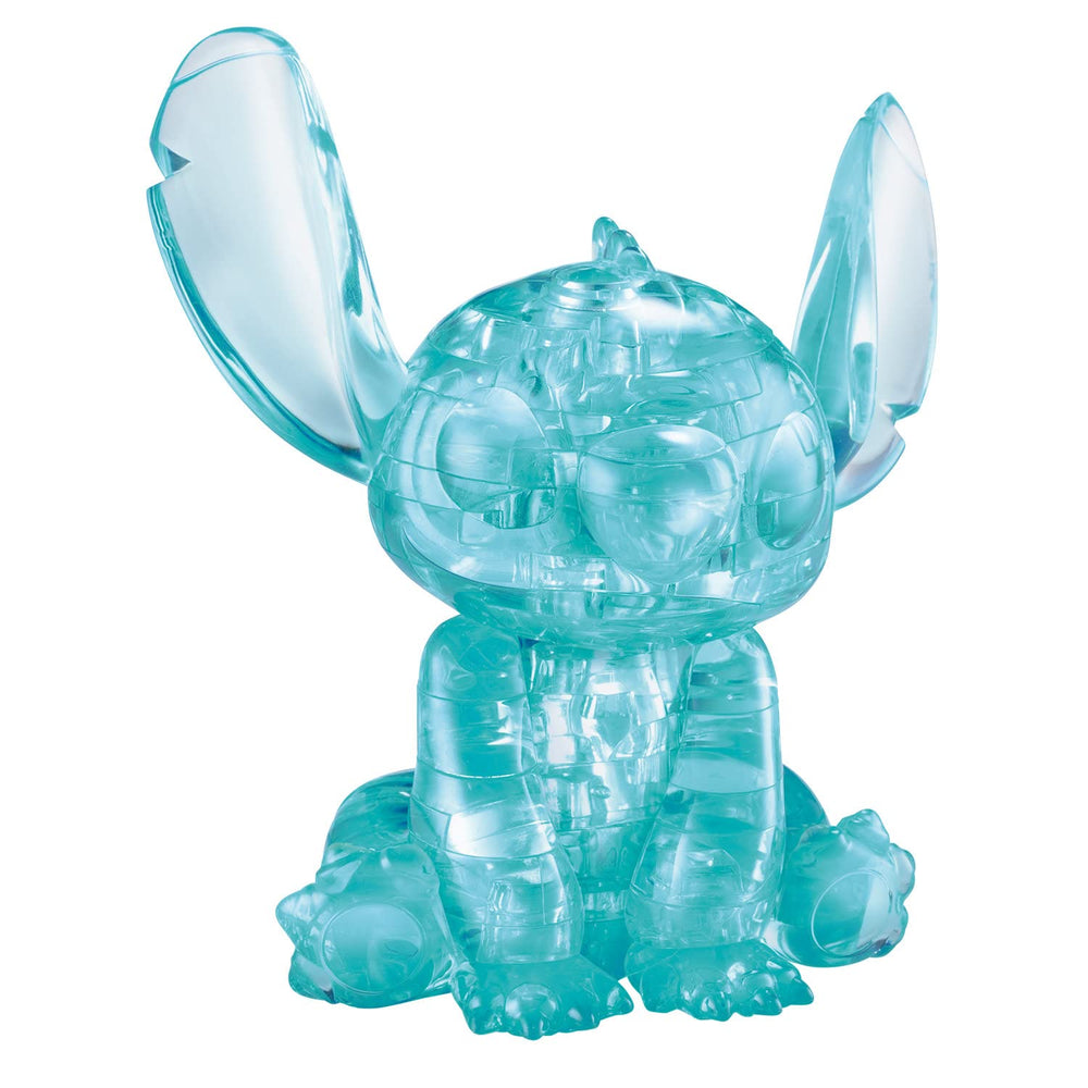BePuzzled Stitch 3D crystal puzzle assembly highlights clear steps and satisfying progression.