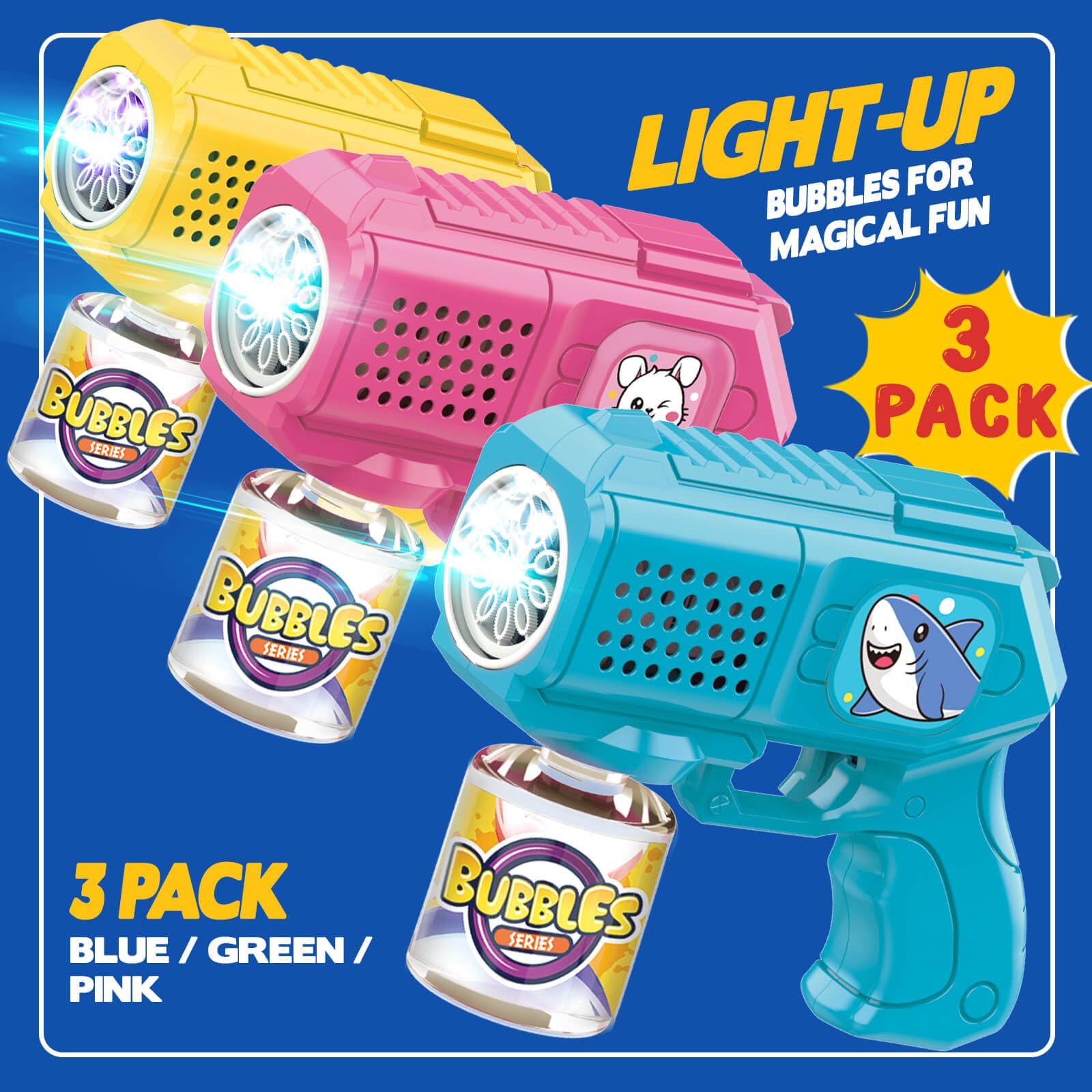 Beria bubble gun yellow variant adds sunny vibes to playtime