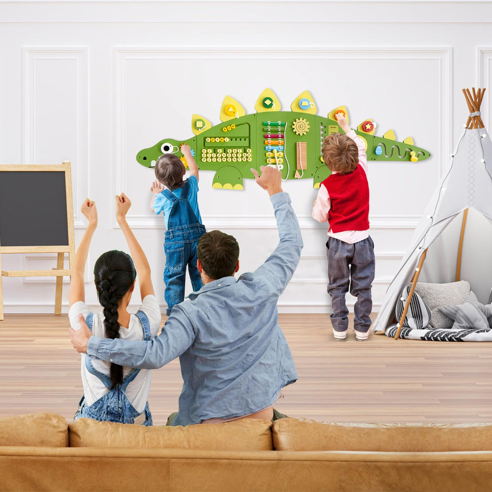 Spacious 53 by 18 inch panel supports group activities.