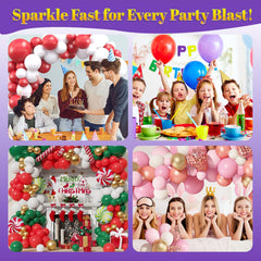 BERIOVE Balloon Shine on latex and foil balloons enhances color depth