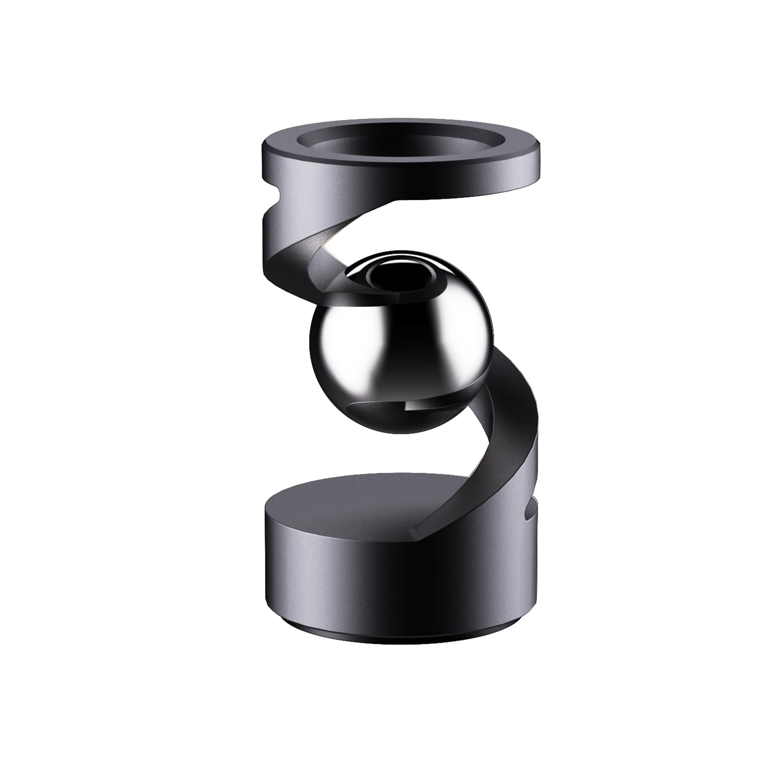 Berotok kinetic desk spinner with hanging ball for focused work and stress relief.