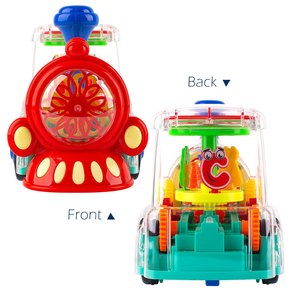 Berry President gears inside visible highlighting mechanical curiosity through motion.