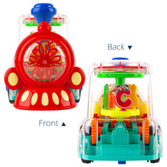 Berry President gears inside visible highlighting mechanical curiosity through motion.