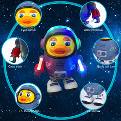 Berry President Space Duck is made from durable ABS plastic for lasting play.