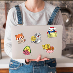 BESARME 60-sticker gift set ideal for friends, students, and teachers.