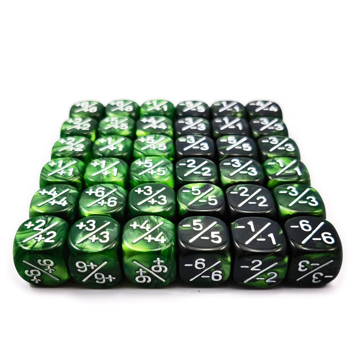 BESCON DICE numbers on each side are clear for quick checks during play.