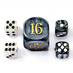 Bescon Dice velvet pouch included for safe carry and storage.