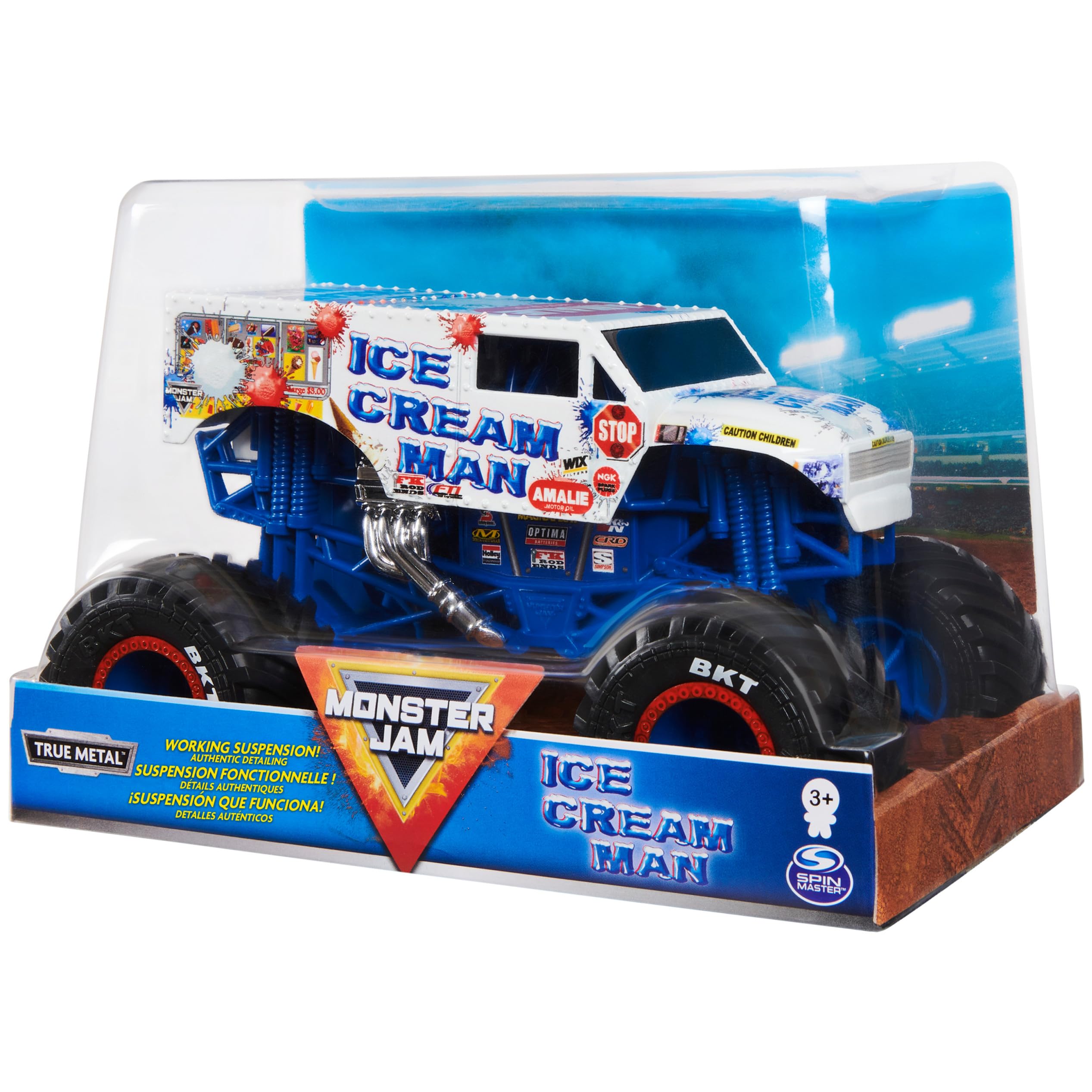 Beseloa Monster Jam packaging box ready for gift-giving.