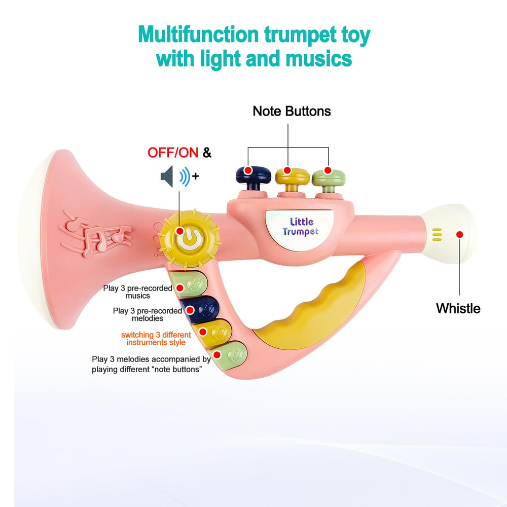 Besiciwiin 16-hole harmonica pink boosts sensory exploration during jam time