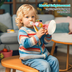 Besiciwiin pink recorder flute supports fine motor play and rhythm