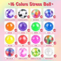 Besnel easy-wash stress balls clean with dish soap and warm water.