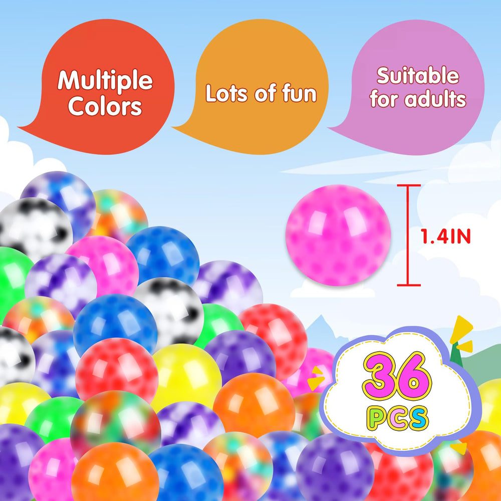 BESNEL palm-size squishy ball fits comfortably in hand