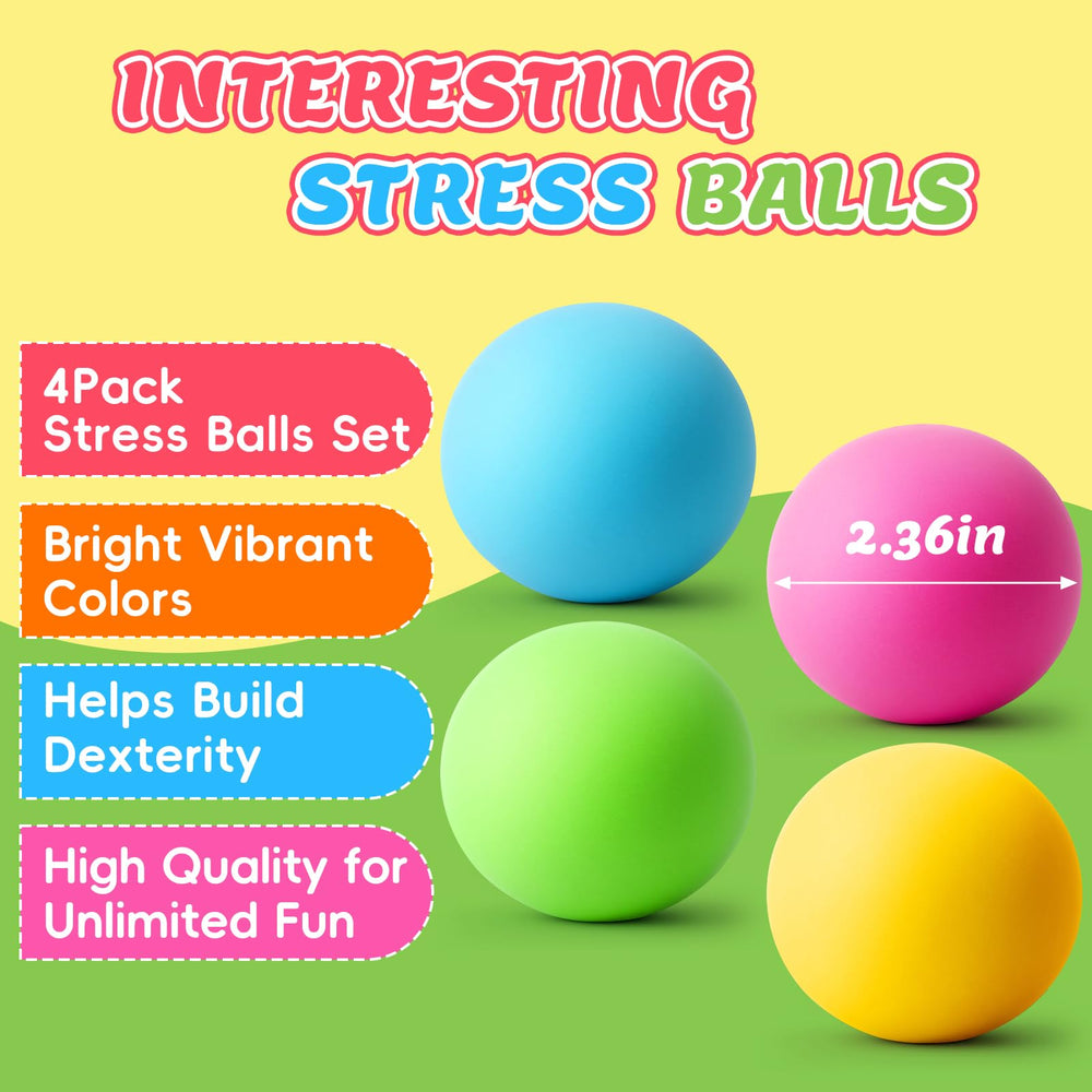 BESNEL Stress Ball palm-size durable TPR outer for daily use.