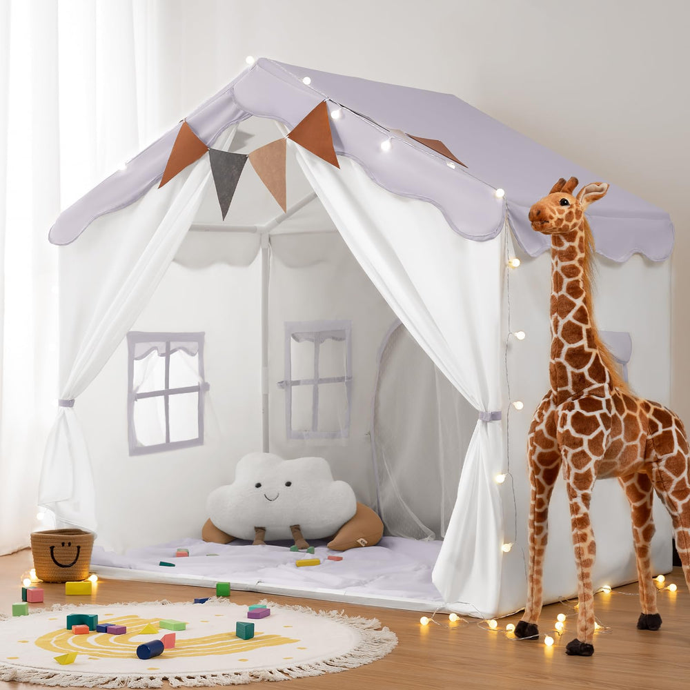 Besrey Kids Play Tent with double doors for easy access and open play.