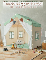 Besrey Christmas-ready play tent as a festive gift.