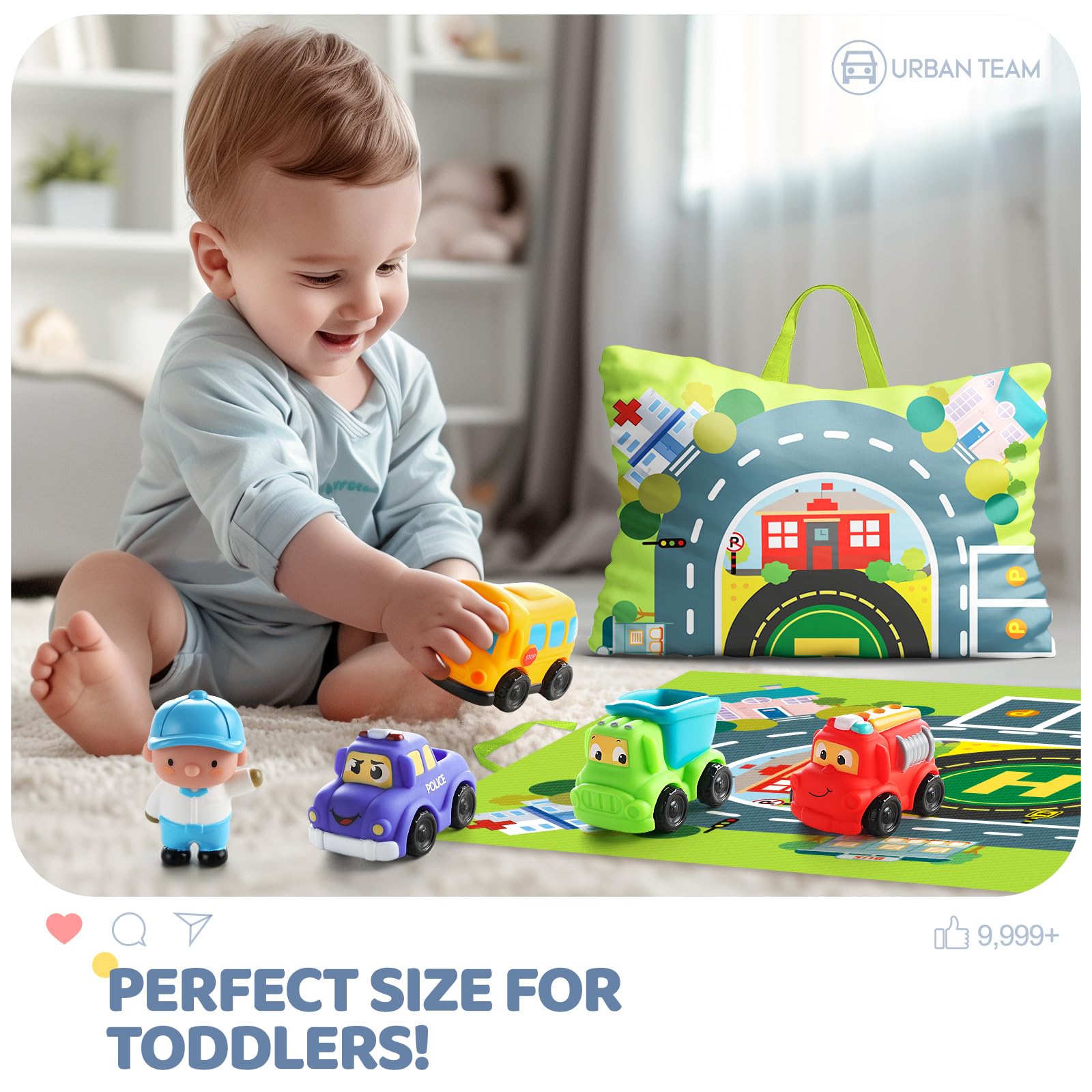 bessome bus toy supports imaginative play and storytelling