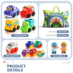 bessome small colorful cars promote crawling and balance