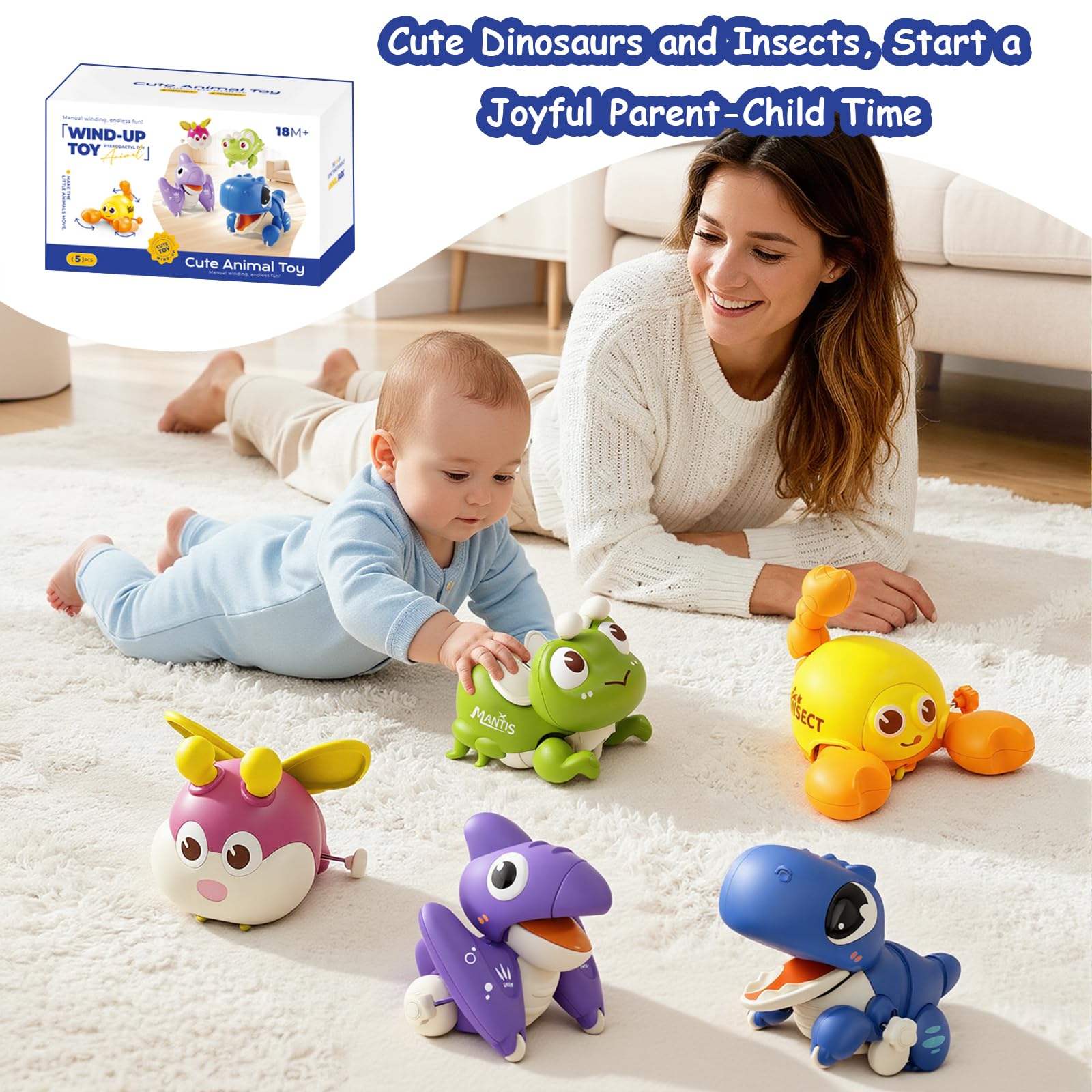 Bessome toys suit babies and toddlers for family playtime.
