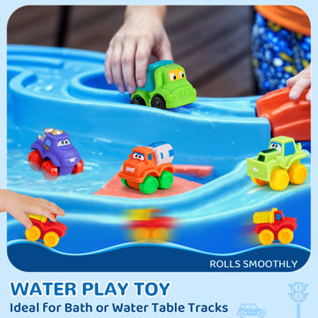 Bessome safe, soft-edged cars reduce rough edges during toddler play.