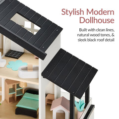 Best Choice Products doll house kitchen and dining set for cooking play.