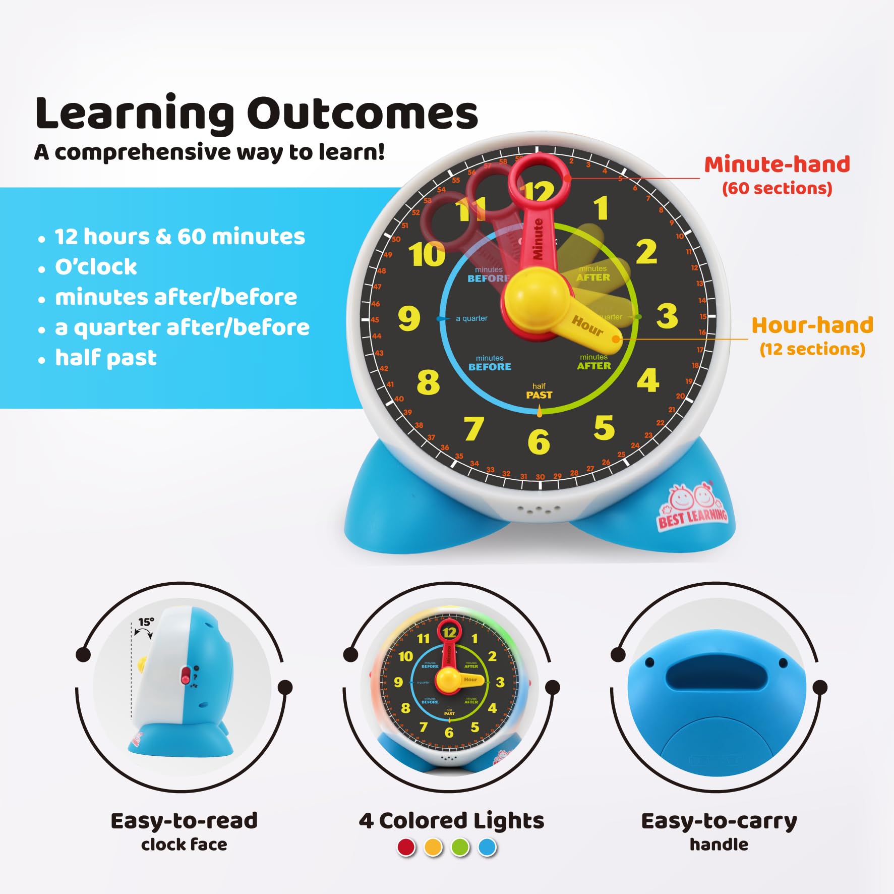 BEST LEARNING Learning Clock awards highlight trusted learning toy status
