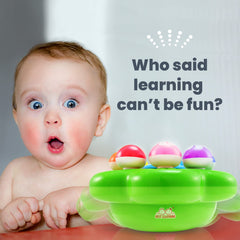 BEST LEARNING Mushroom Garden scene showing colorful mushrooms for imaginative exploration.