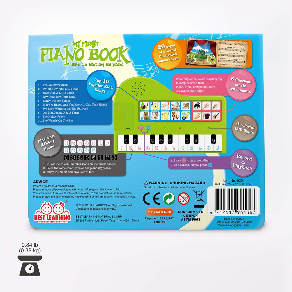 Best Learning My First Piano Book child playing shows imaginative music exploration