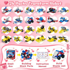 Bestbase transform robot blocks armored vehicles encourage hands-on problem solving.