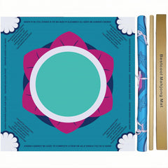 BestCool mahjong mat with non-slip backing keeps your table steady during play.