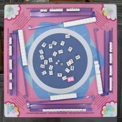BestCool mahjong mat featuring odorless rubber for a clean, safe table surface