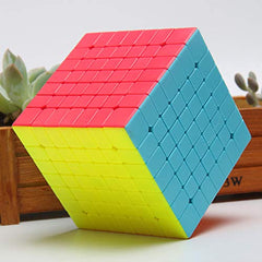 BestCube 7x7 stickerless in-hand, portable puzzle for travel and quick solves