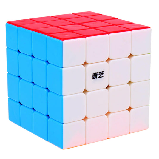 BestCube Qiyuan S 4x4x4 front view stickerless cube for smooth turns