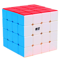 BestCube Qiyuan S 4x4x4 front view stickerless cube for smooth turns