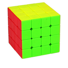 BestCube Qiyuan S 4x4x4 close-up turning action showing fluid motion