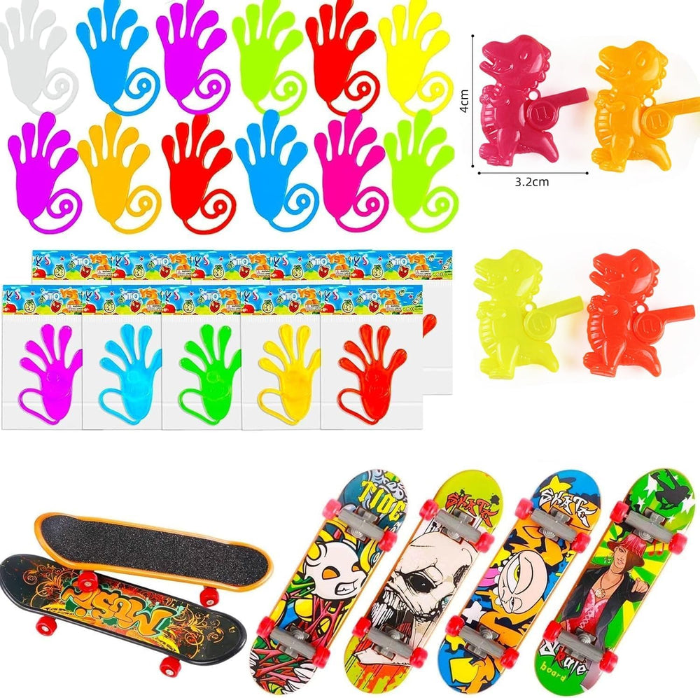 Bestkiy 118 pcs mini tumbler toys for stocking stuffers and party activities.
