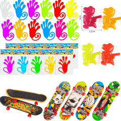 Bestkiy 118 pcs mini tumbler toys for stocking stuffers and party activities.