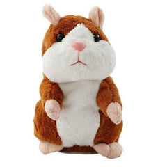 BestLand plush interactive talking hamster front view showing soft plush and friendly design