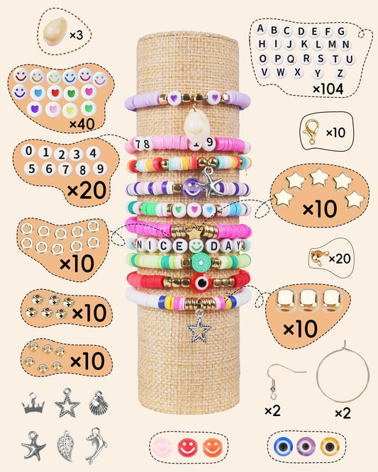 BestNow kit highlights 300 charms for personalized bracelets and necklaces
