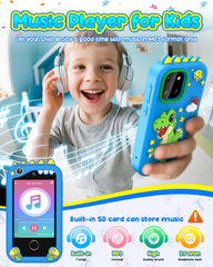BESTOONE Kids Phone alarm clock view demonstrates time-management features