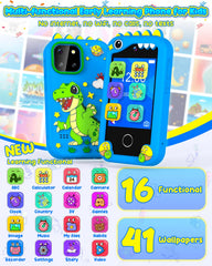 BESTOONE Kids Phone screen UI shows learning apps and games