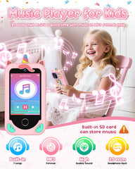 BESTOONE kids phone toy durable case, shock protection for everyday play.