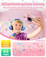 BESTOONE kids phone toy learning interface, easy controls for little hands.