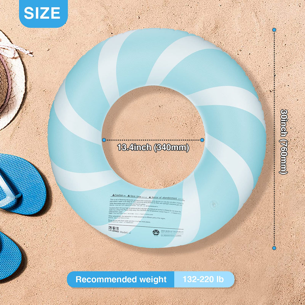 Bestrip inflated dimensions show inner 13.4 in and outer 30 in.