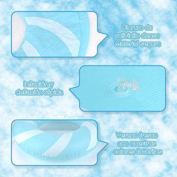Bestrip PVC material pool float is durable and lightweight