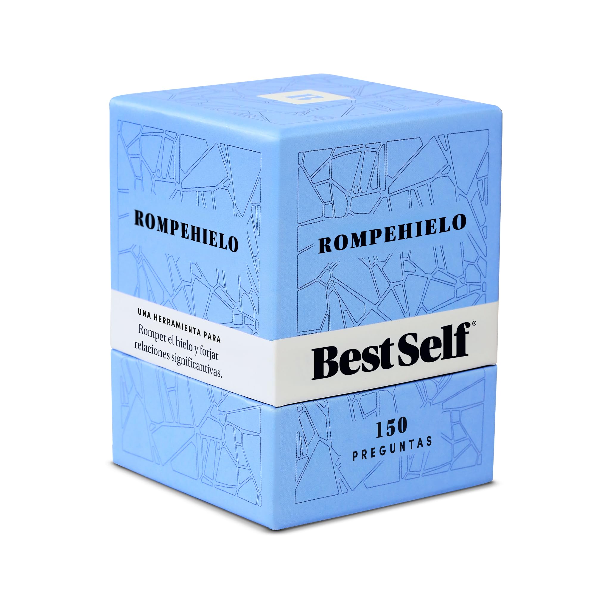BestSelf Icebreaker cards spread on table showing prompts for connection
